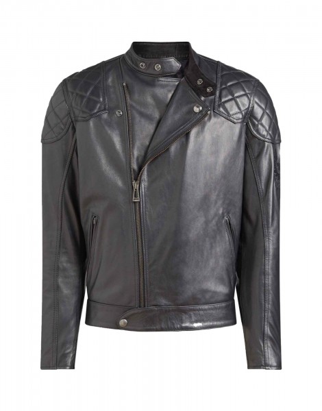 BELSTAFF PM Motorcycle Jacket Ivy Leather black