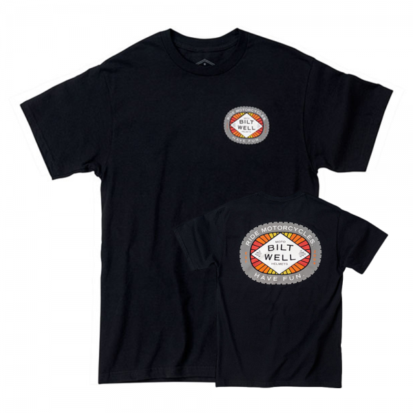 BILTWELL T-Shirt RMHF in Black