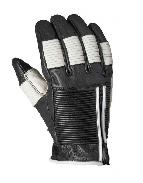 ROLAND SANDS Gloves Bronzo - black &amp; white