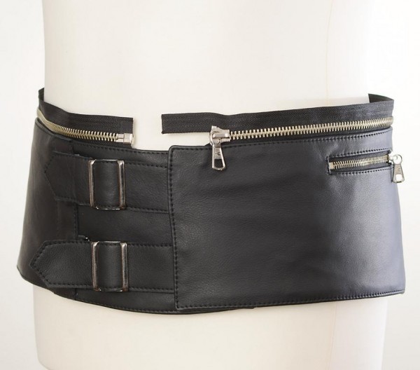 HARRO Women&#039;s Leather Suit Assen PRO Kidney Belt Attachment - black