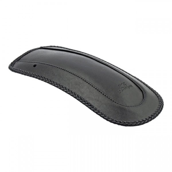 MUSTANG Seat Mustang, rear fender bib. Plain with braided edges - 65-96 FLH, FLHT Touring (NU)