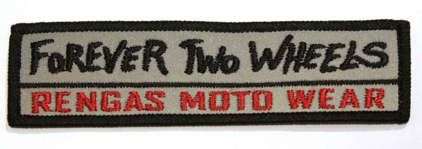 Rengas Patch Forever Two Wheels reflective