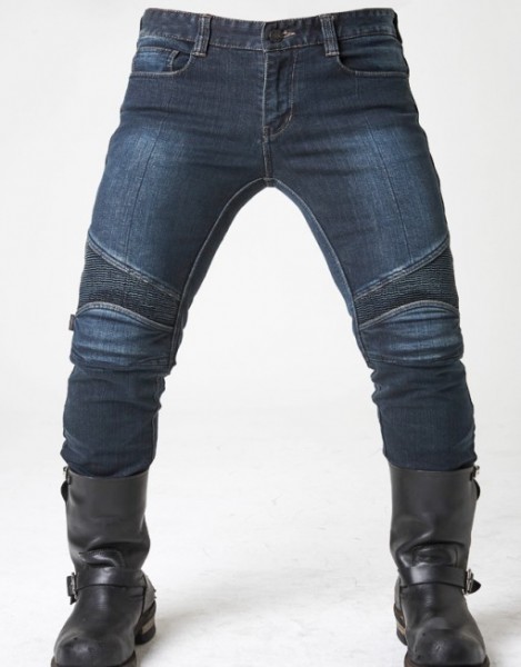 uglyBROS - &quot;Kingpin Blue&quot; - men&#039;s motorcycle jeans W38 to W42