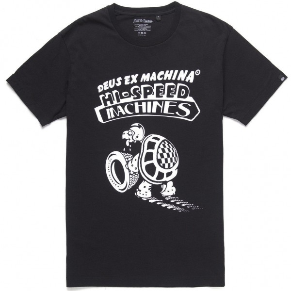 DEUS EX MACHINA T-Shirt Hi Speed Tee - black