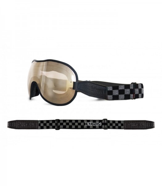 ETHEN Goggles Cafe Racer CR0112 - light brown mirrored