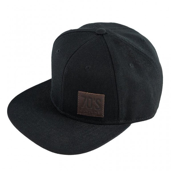 SEVENTIES Hat Snap6 black
