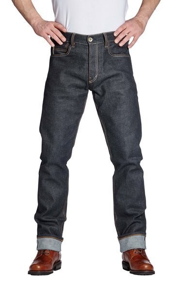 ROKKER Jeans Iron Selvage Raw - dark blue