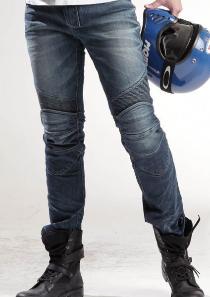 uglyBROS Featherbed Original Blue - men&#039;s motorcycle jeans