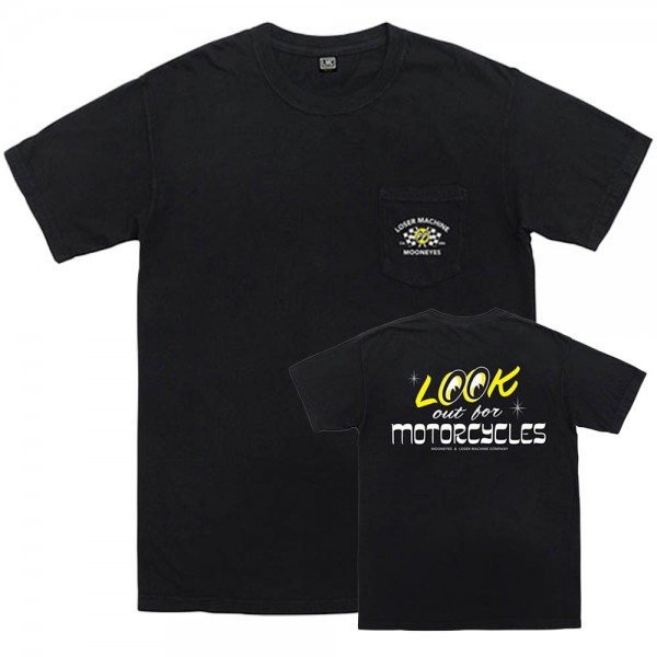 LMC x MOONEYEY T-Shirt Look Out in Black
