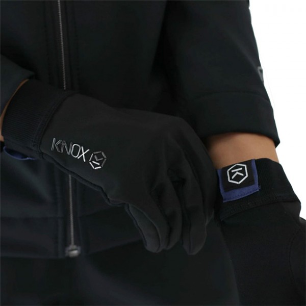 KNOX Gloves Cold Killers in black and windproof
