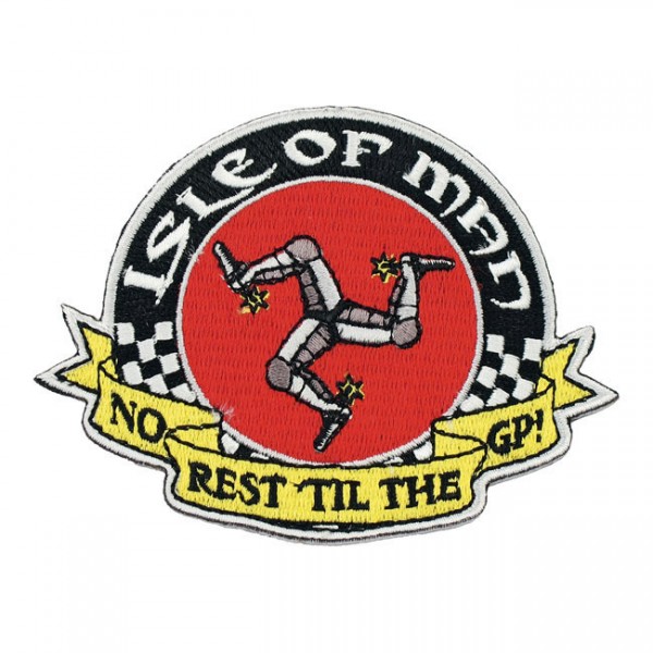 LOWBROW CUSTOMS Patch - Isle of Man GP&quot;