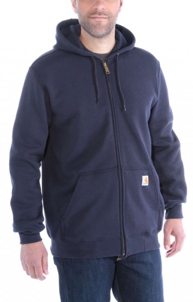 CARHARTT Midweight Hooded Zip-Front Sweatshirt new navy