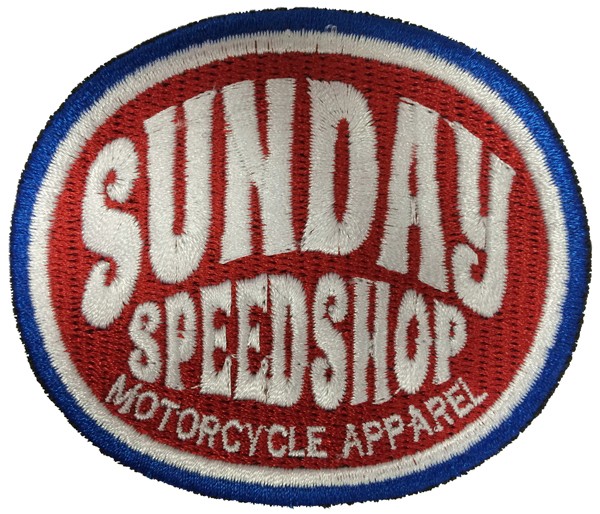 SUNDAY SPEEDSHOP Patch - Cycle Red