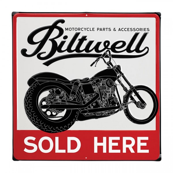 BILTWELL Swingarm Dealer Sign