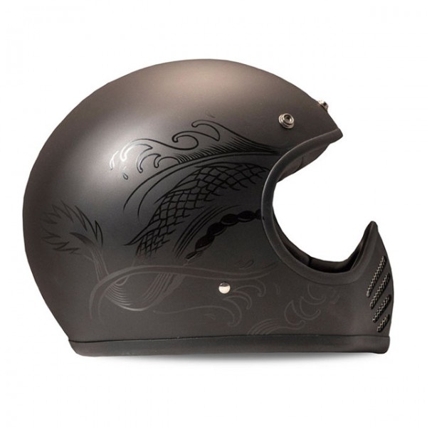 DMD 75 SeventyFive Carbon Koi Full Face Helmet with ECE