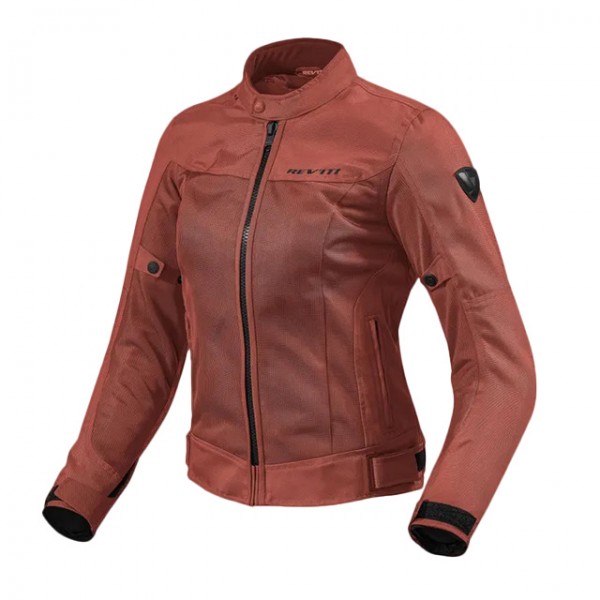 Rev'it Women's Motorcycle Jacket Eclipse burgundy red