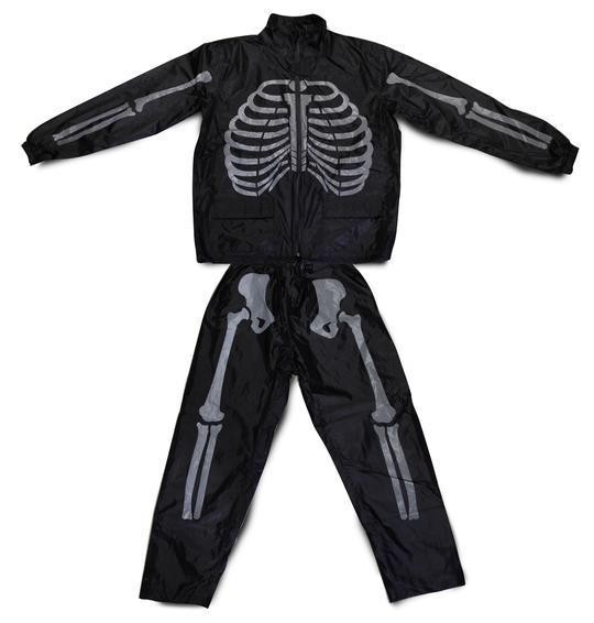 Fuel Day Of The Dead Motorcycle Rain Suit