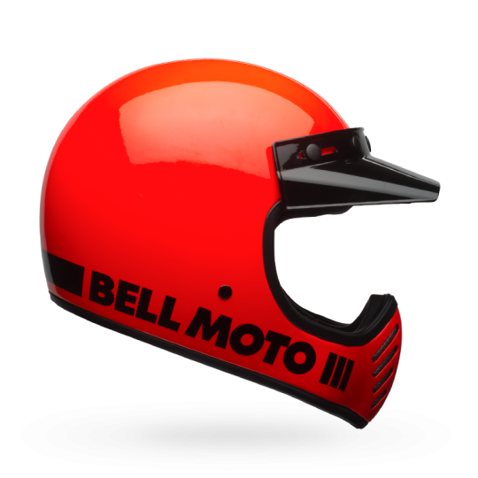 Bell Moto 3 Classic Flo Orange with ECE