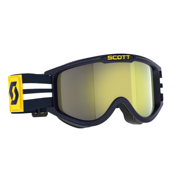 SCOTT Goggles 89X Era Blue, White & Yellow chrome
