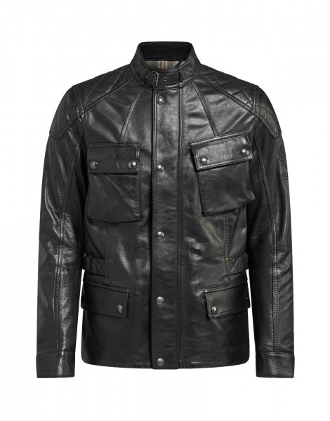 BELSTAFF Turner motorcycle jacket in antique black