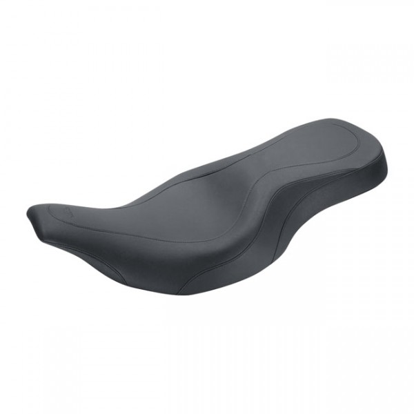 MUSTANG Seat Mustang, Wide Tripper 2-up one-piece seat - 97-07 FLHT, FLTR (NU)