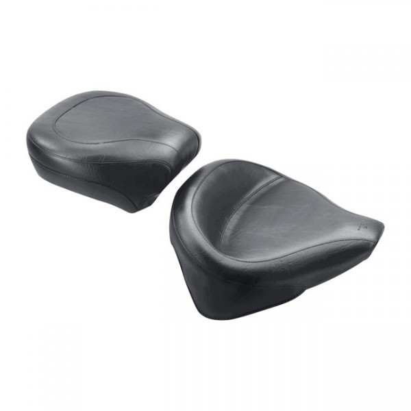 MUSTANG Seat Mustang, Wide Touring solo seat - 00-06 Softail with up to 150 stock tire (excl. Deuce) (NU)