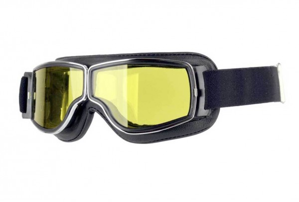 AVIATOR Goggles T2 black chrome yellow