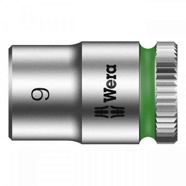 WERA Tools Zyklop 1/4&quot; socket Metric 9.0 - Hex bolts and nuts