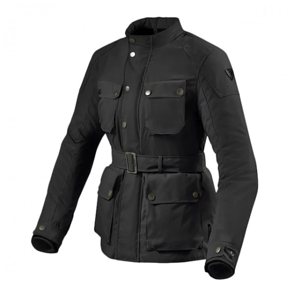 REV'IT women's jacket Livingstone waterproof, black 