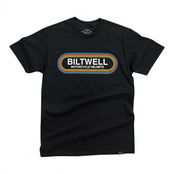 BILTWELL t-shirt Rock'n'Roll in black