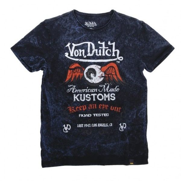 VON DUTCH T-Shirt Jack - dark blue