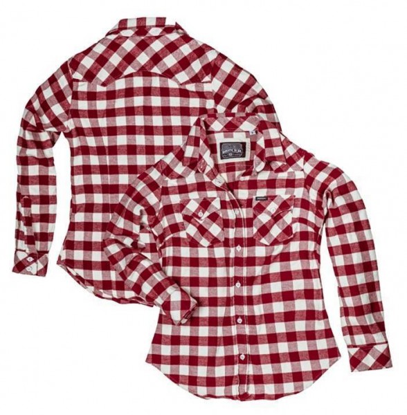 ROKKER Women&#039;s Shirt - &quot;Donnas Vintage&quot; - checkered