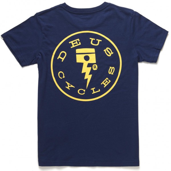 DEUS EX MACHINA T-Shirt Shock of Gold - blue