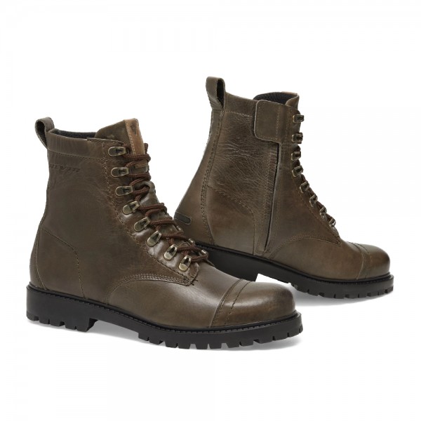 REV'IT motorcycle boots Patrol in olive and black