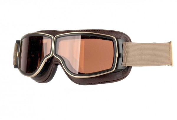 AVIATOR Goggles T2 antique brown gold brown