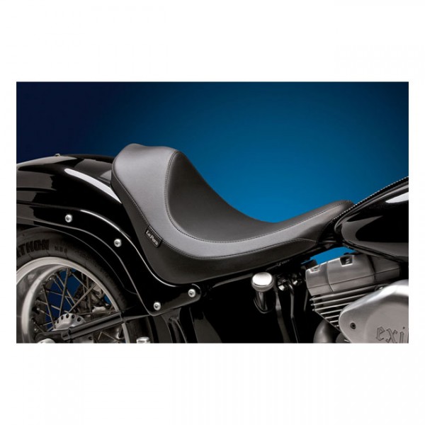 LEPERA Seat LePera, Villain solo seat. Smooth - 06-17 Softail with 200mm rear tire (NU)