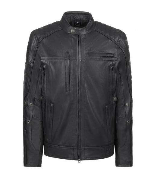 John Doe Jacket Technical Leather black