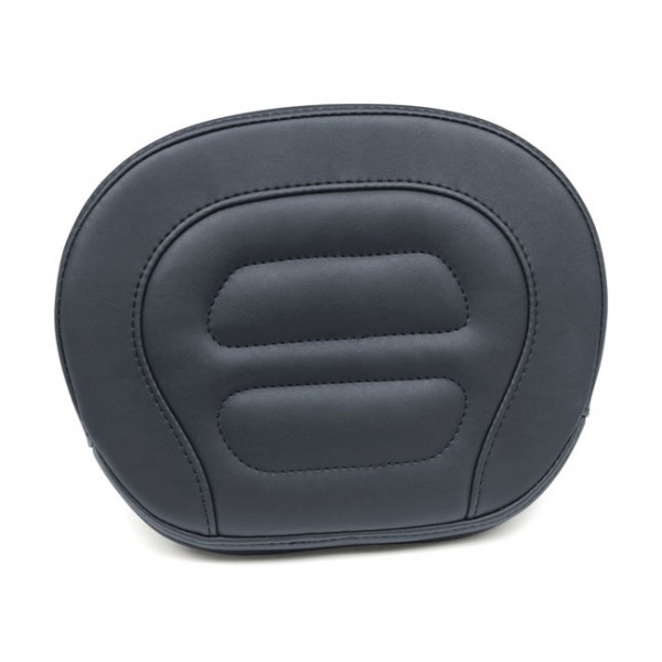 MUSTANG Seat Mustang, Vintage sissy bar back pad. Black - 13-17 Softail FXSB Breakout(NU)