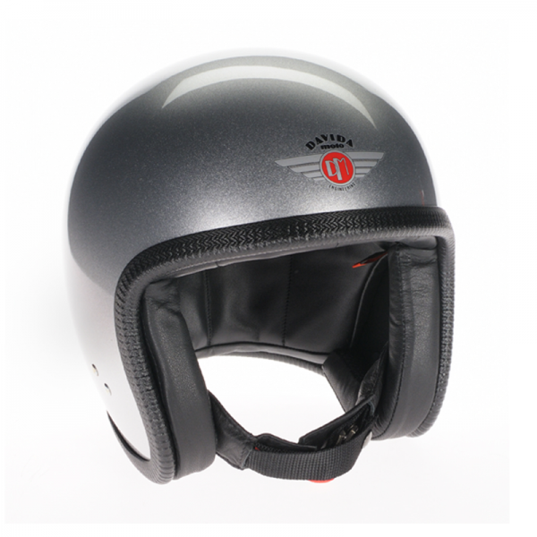 DAVIDA open face helmet Speedster v3 Grain Silver ECE and DOT